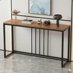 Mid century-inspired Console table | industrial