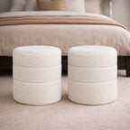 Marshmallow Round Stool