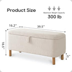 Marshmallow Ottoman | Storage box | light weight