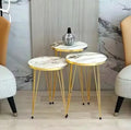 Set of 3 round tables