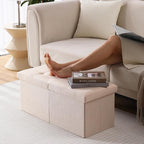 Multi Purpose Ottoman | Storage box | seating bench | upholstery