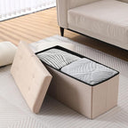 Multi Purpose Ottoman | Storage box | seating bench | upholstery