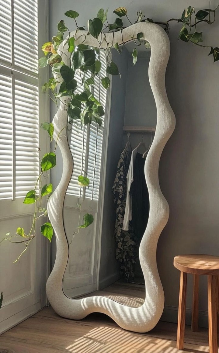 Marshmallow full length mirror