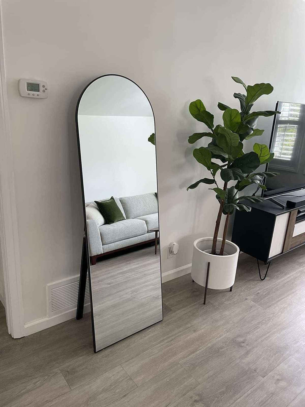 Arch Full length mirror ( Black )
