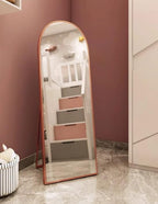 Arch full length mirror (Gold) | 6×2 Feet  | with Stand
