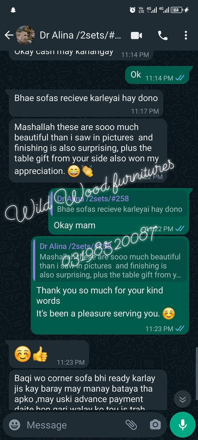 Customer review screenshot