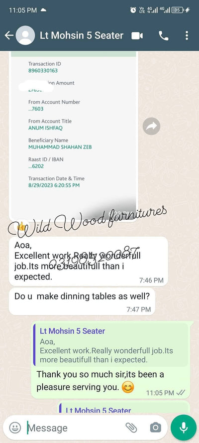 Customer review screenshot