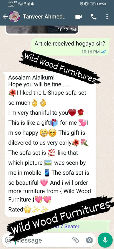 Customer review screenshot