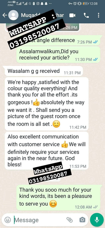 Customer review screenshot