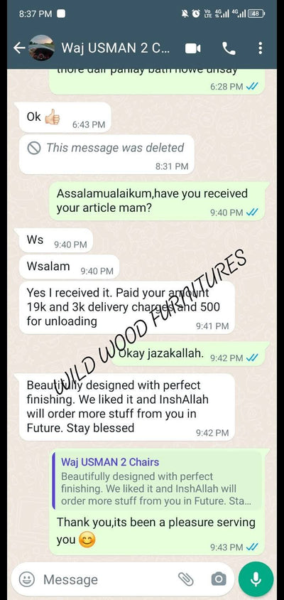Customer review screenshot