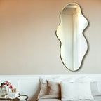 Wall mounting Ripple Mirror
