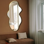 Wall mounting Ripple Mirror