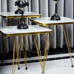Set of 3 square tables