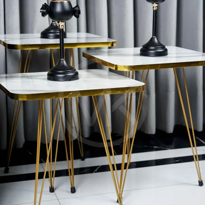 Set of 3 square tables