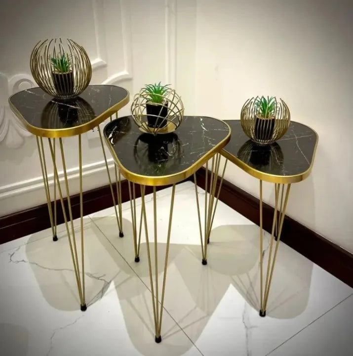 Set of 3 Triangle tables