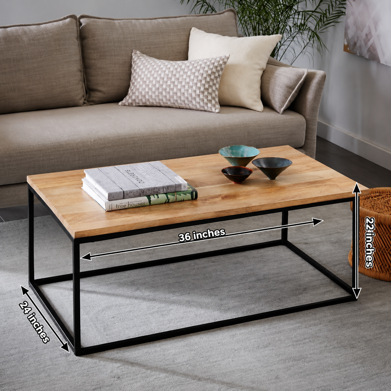 Boxy center table