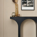 Noir Arch Console Table | minimalistic | Woodenly design