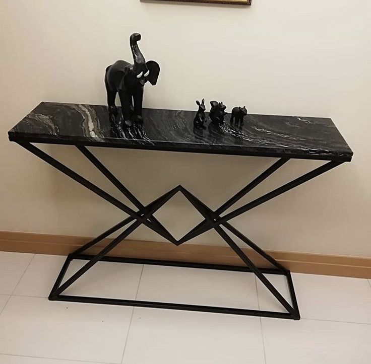 Premium Diamond Aura console table