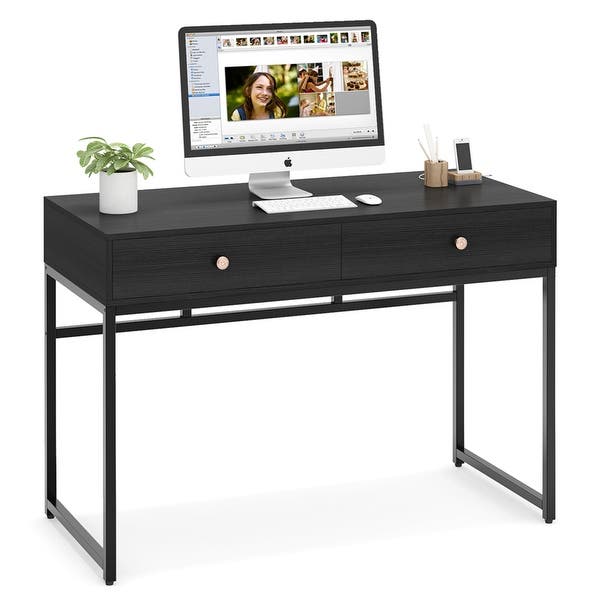 Luxe line Two Drawer Study desk | Study Table | Minimalistic