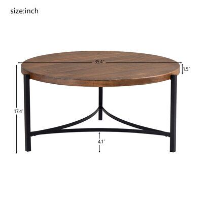 Octral Round Center Table