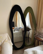 Ripple 2 Full length mirror | bouclé Fabric | 6×2.3 Feet | 3 in 1 mirror.