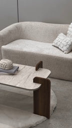 Modern Interlocking Coffee Table | Self Assembly | space saving | lightweight