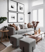 Cozy high Stand Square Ottoman