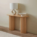 Fluted Arch Console Table | Wooden Made | Elegant Design