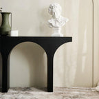 Noir Arch Console Table | minimalistic | Woodenly design