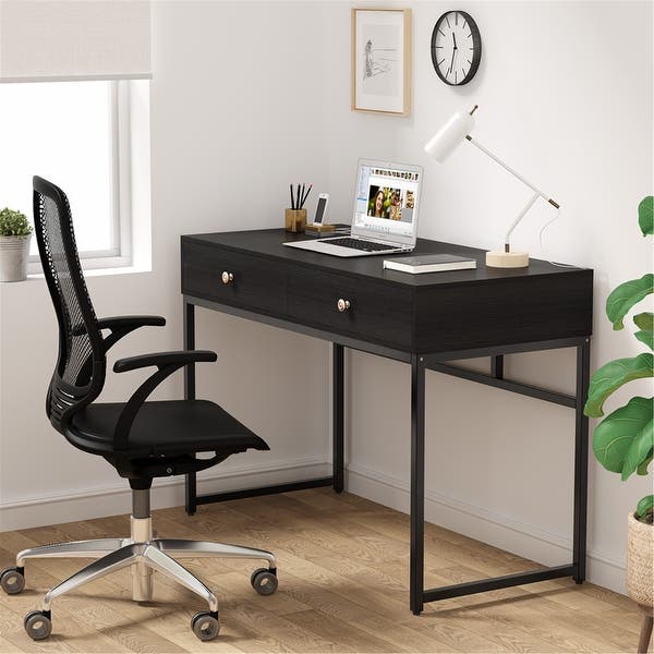 Luxe line Two Drawer Study desk | Study Table | Minimalistic