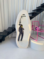 Ripple 2 Full length mirror | bouclé Fabric | 6×2.3 Feet | 3 in 1 mirror.