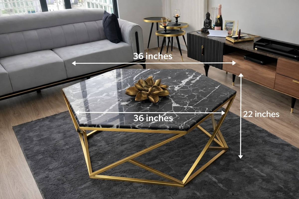Hexa center table