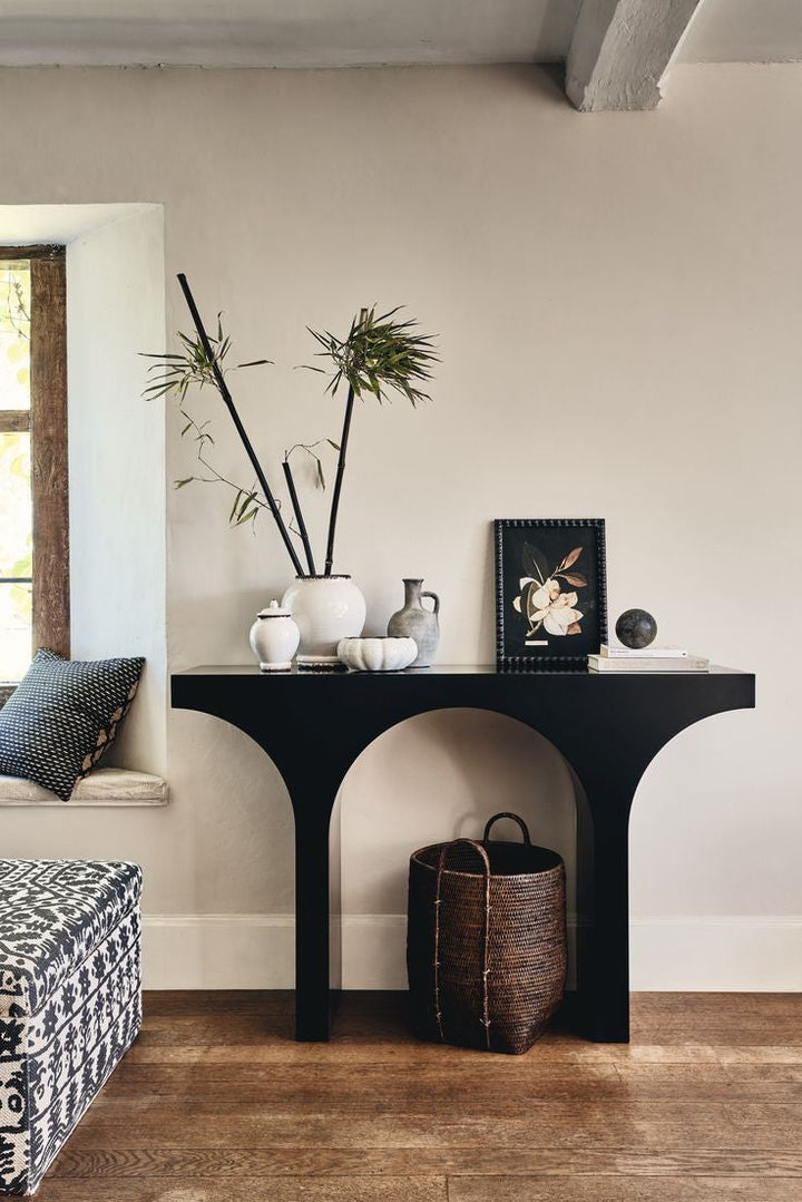 Noir Arch Console Table | minimalistic | Woodenly design
